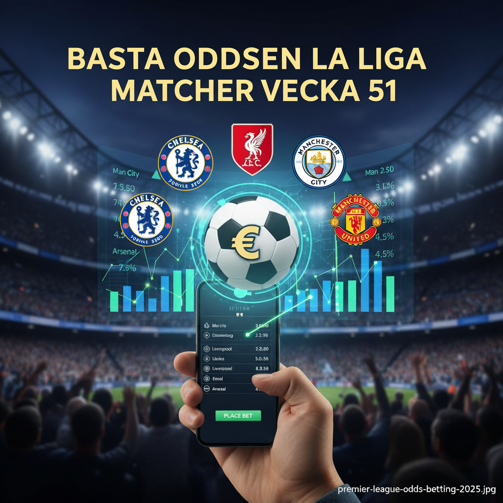 Bästa Oddsen på La Liga-matcher Denna Vecka - Vecka 51 2025